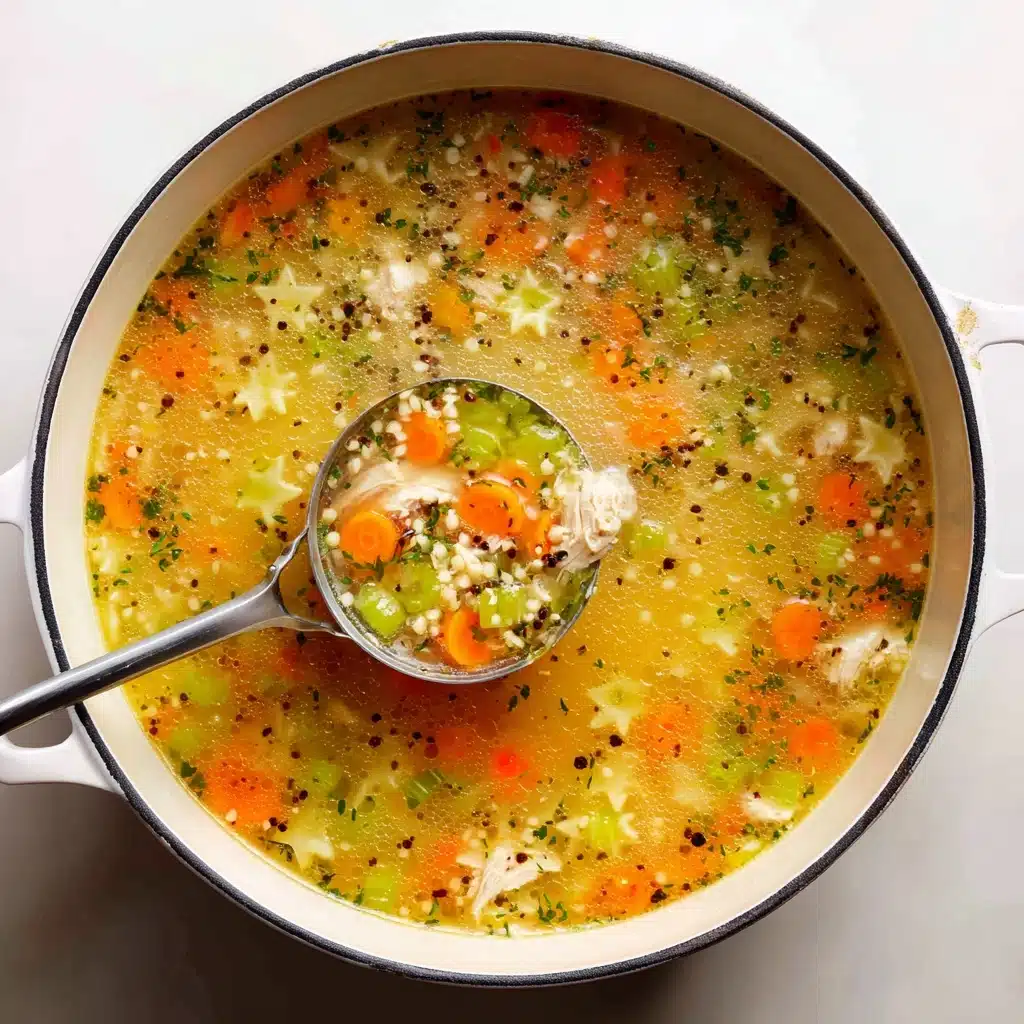 Chicken and Stars Soup Recipe - Recipe Image