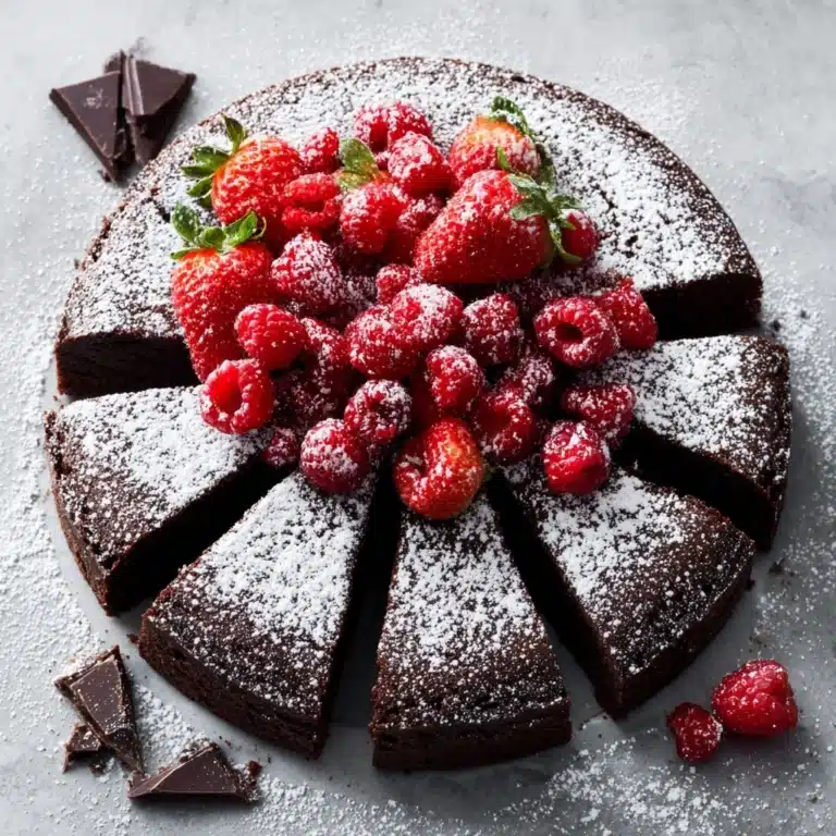 Flourless Chocolate Cake Recipe