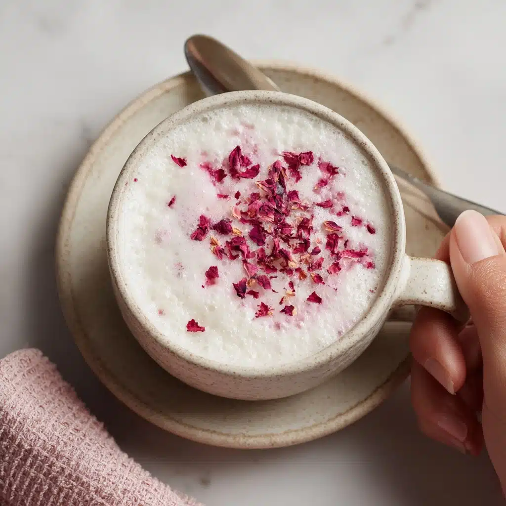 Rose Latte (Hot or Iced) Recipe