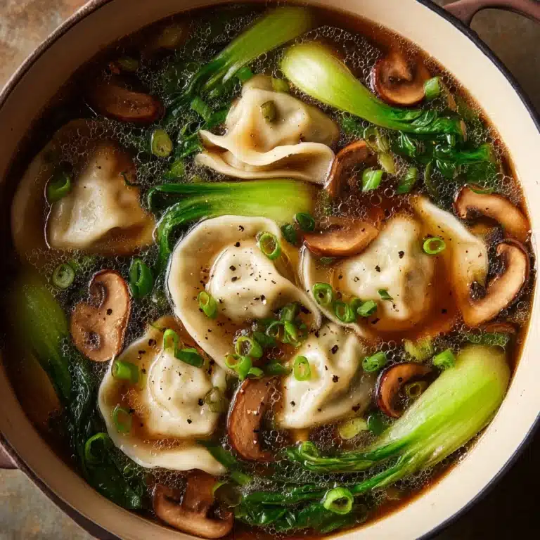 Potsticker Soup Recipe
