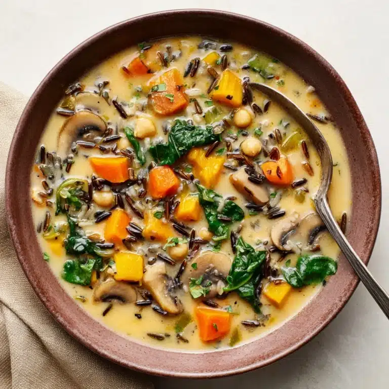 Pumpkin Wild Rice Soup Recipe
