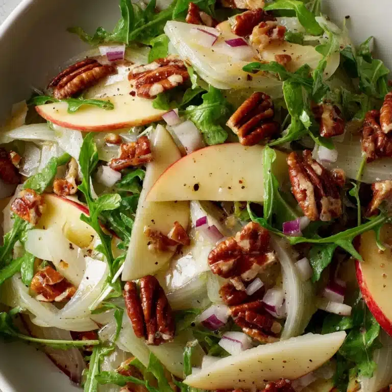 Shaved Apple, Fennel and Arugula Salad Recipe