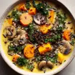 Cozy Autumn Wild Rice Soup Recipe