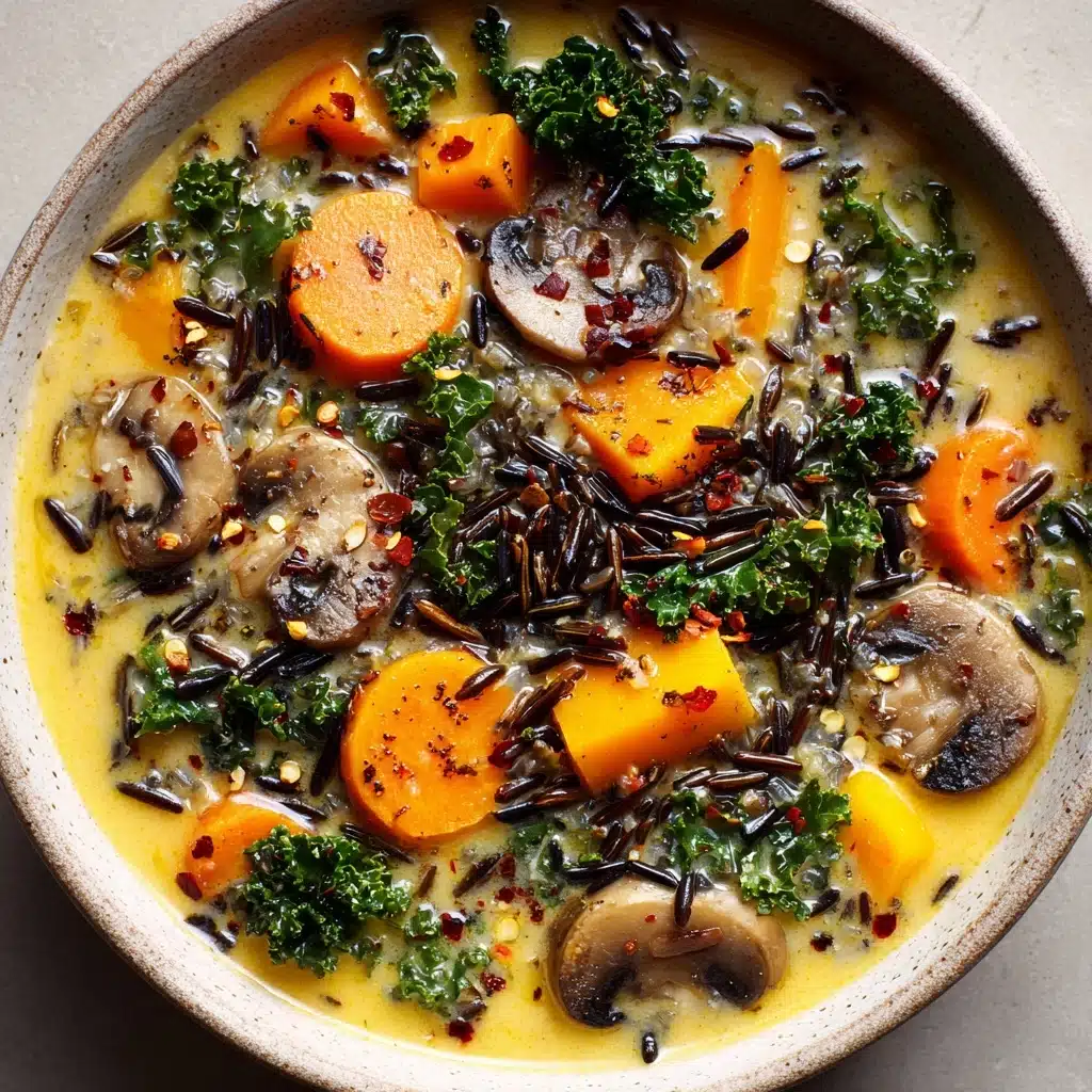 Cozy Autumn Wild Rice Soup Recipe
