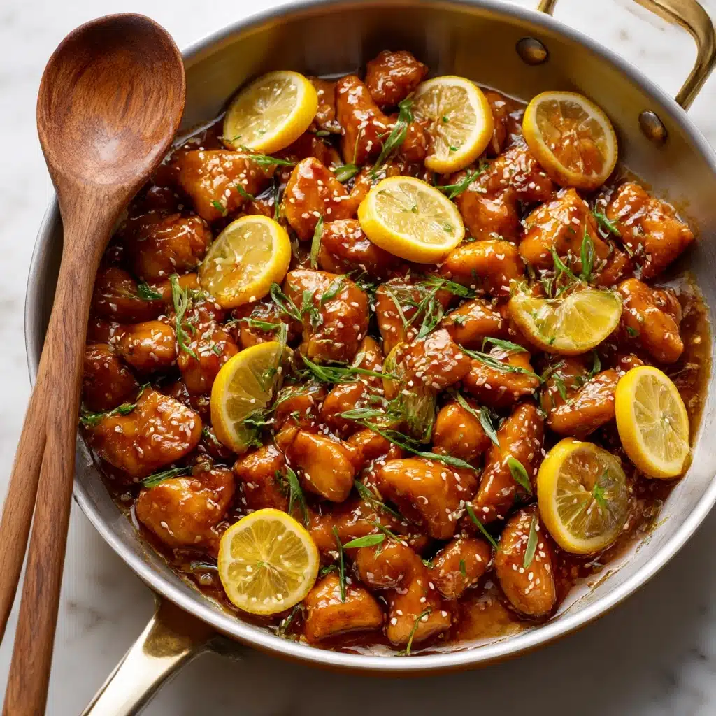 Healthier Honey Lemon Chicken Recipe - Recipe Image