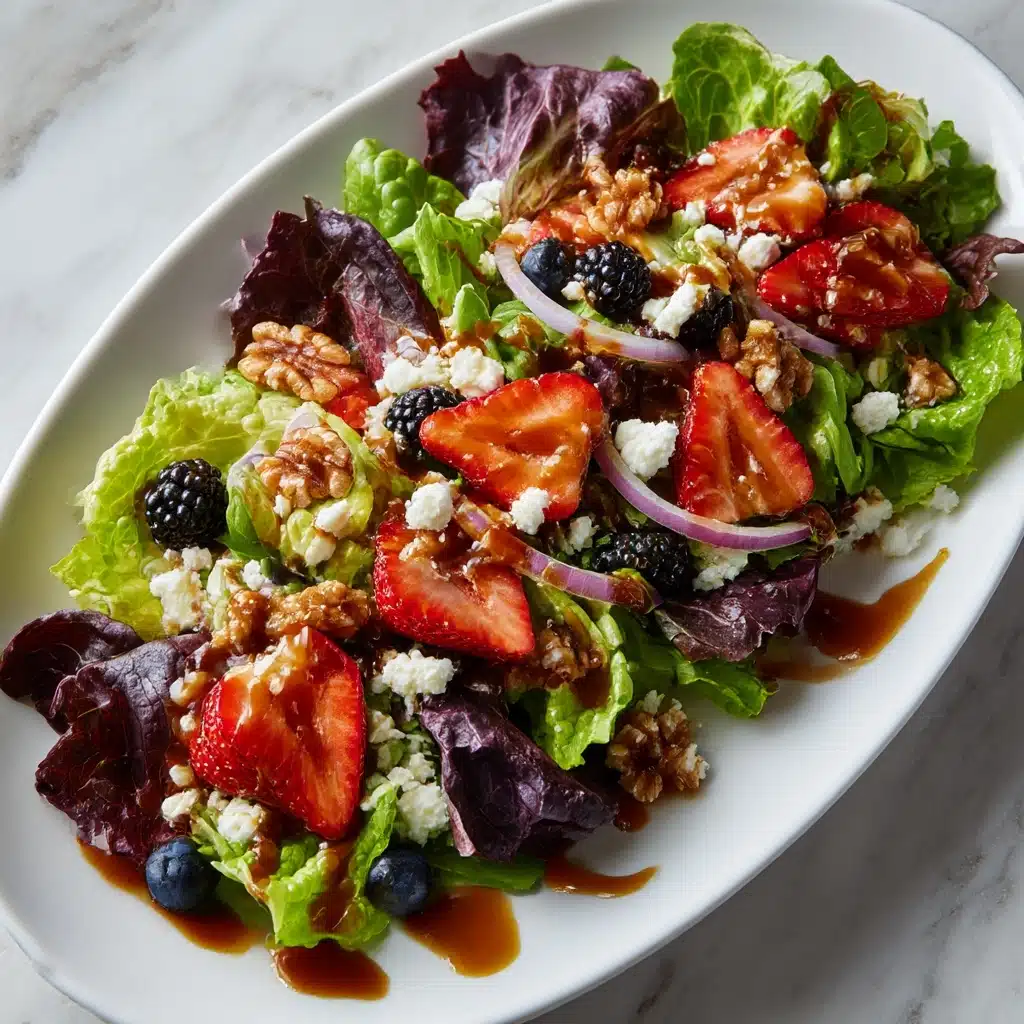Balsamic Berry Salad Recipe - Recipe Image