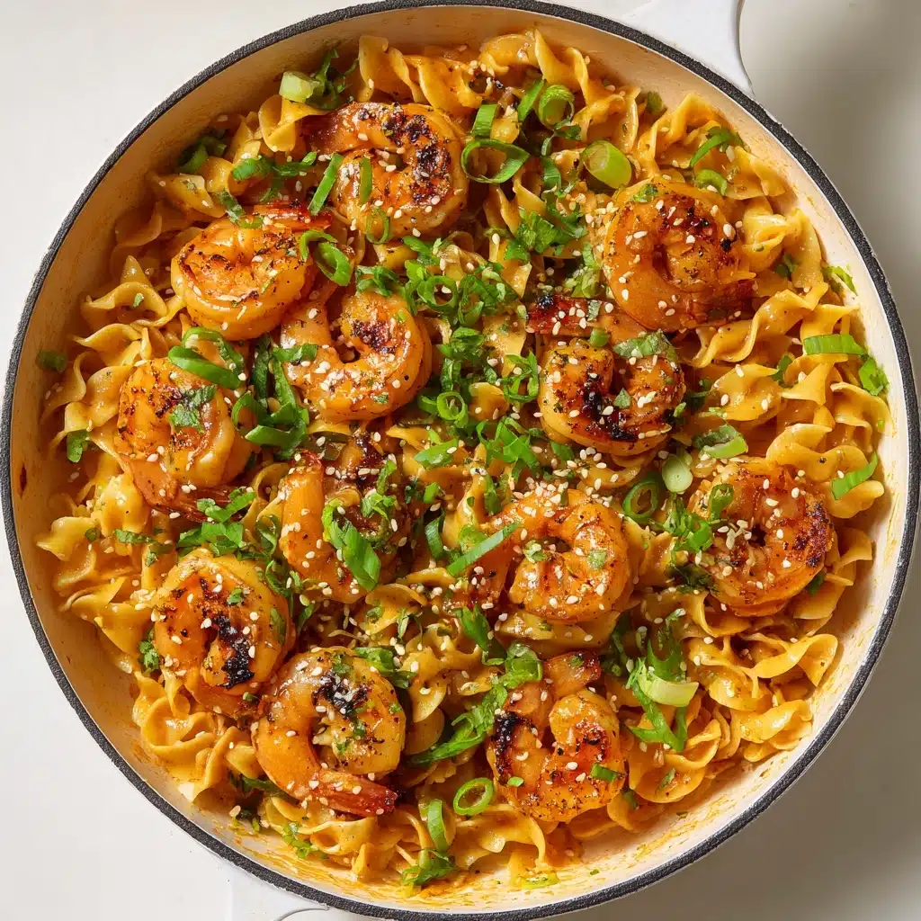 Garlic Chili Oil Noodles with Shrimp Recipe - Recipe Image