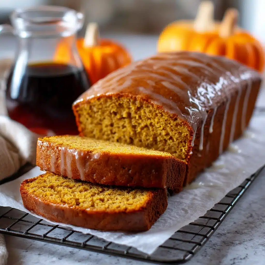 Pumpkin Bread with Maple Glaze Recipe - Recipe Image