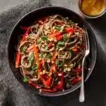 Spicy Peanut Soba Noodle Salad Recipe