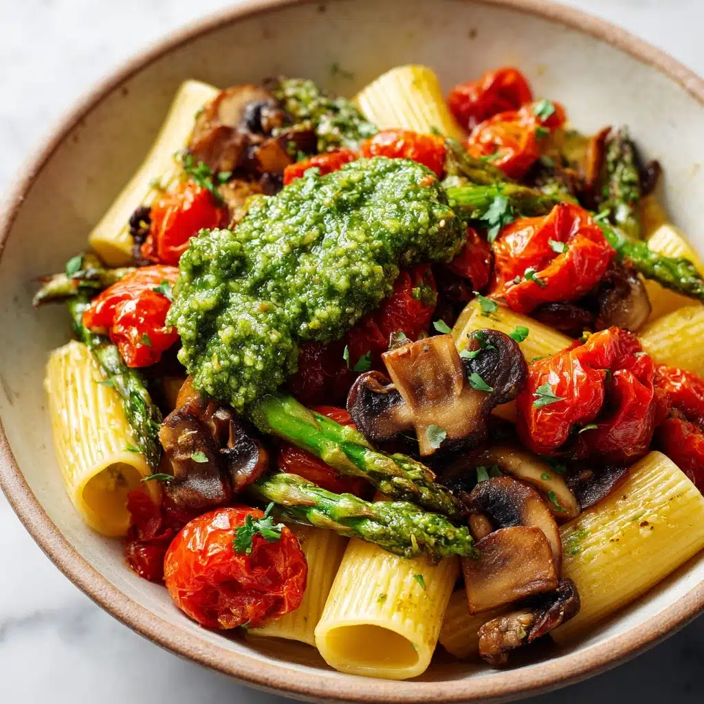 Pasta with Walnut Pesto Recipe - Recipe Image