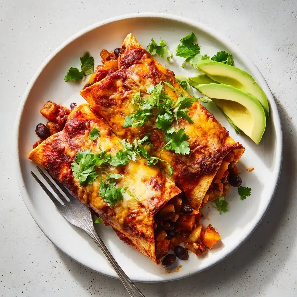 Easy Veggie Enchiladas Recipe - Recipe Image