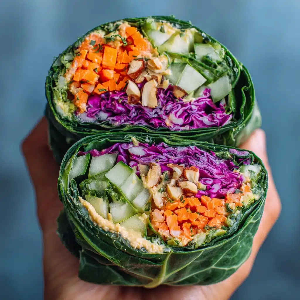 Detox Rainbow Roll-Ups with Peanut Sauce Recipe
