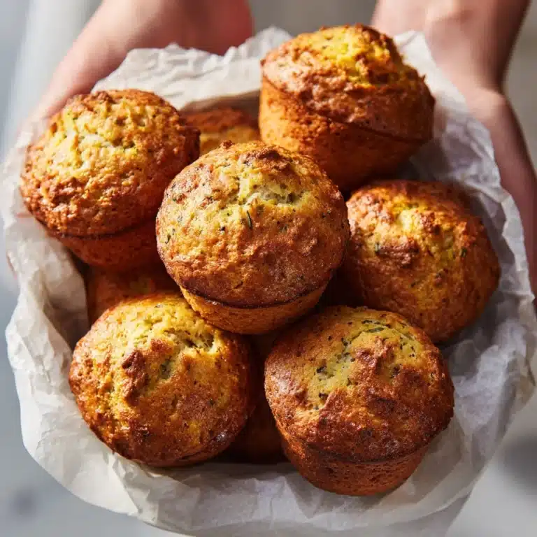 Lemon Poppyseed Zucchini Muffins Recipe