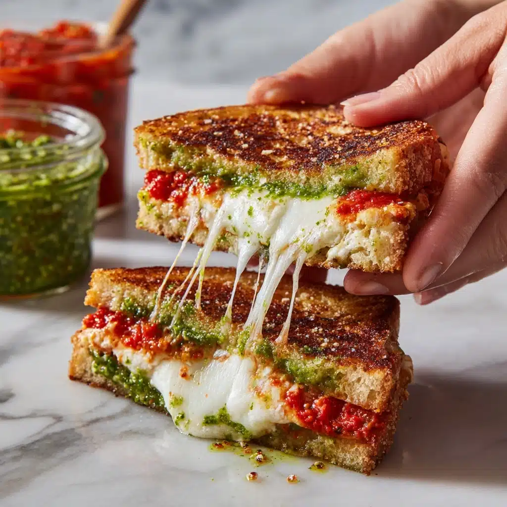 Loaded Caprese Grilled Cheese Recipe