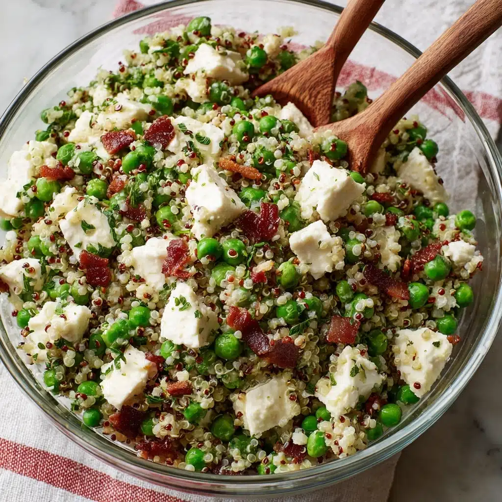 Spring Quinoa Salad with Honey Lemon Vinaigrette Recipe - Recipe Image