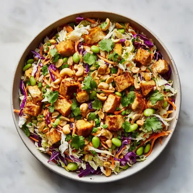 Cashew Crunch Salad with Sesame Dressing Recipe