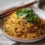 Saucy Gochujang Noodles with Chicken Recipe