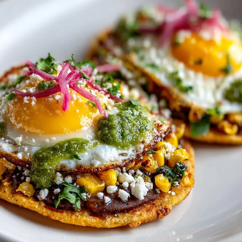 Roasted Corn and Fried Egg Tacos Recipe