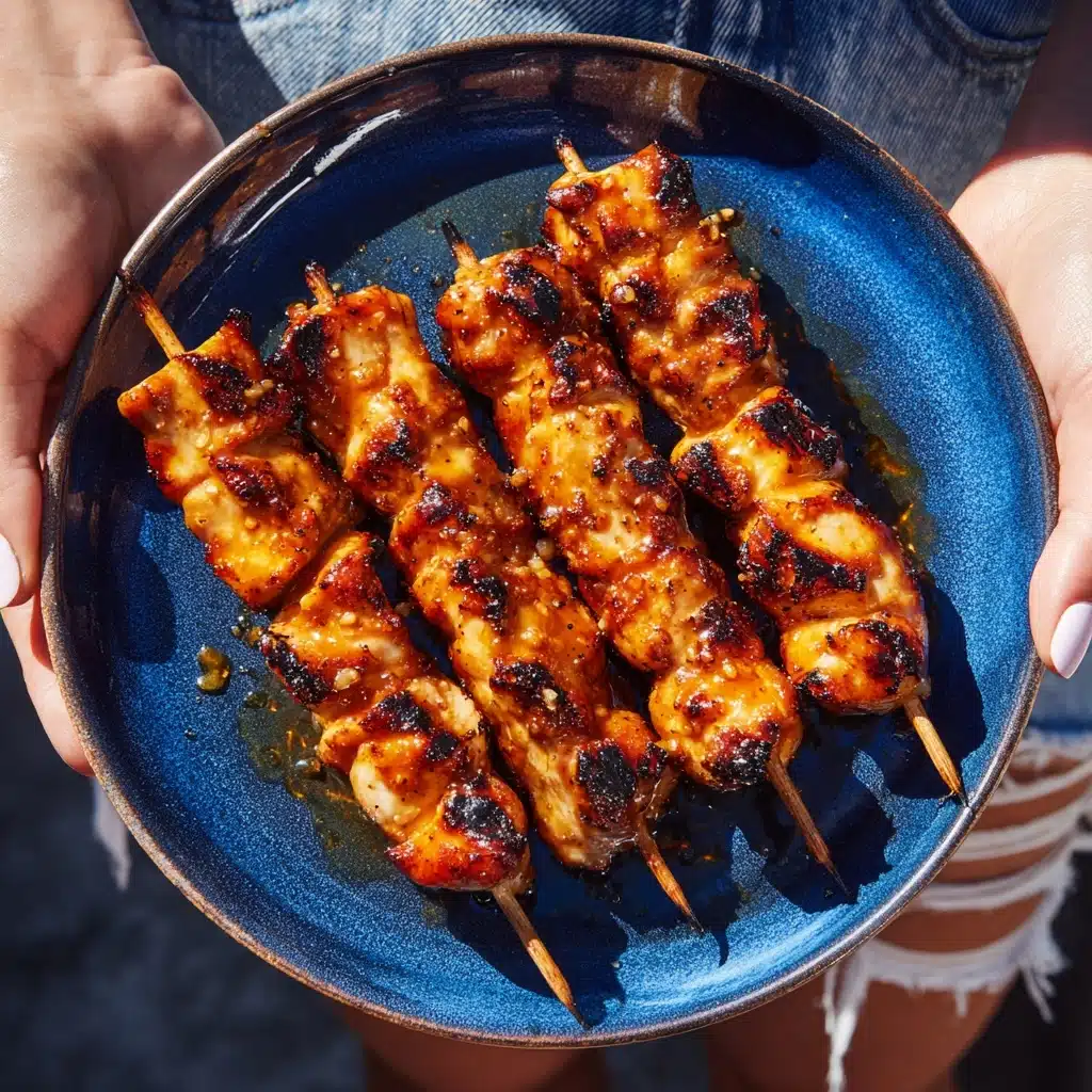 Honey Chipotle Chicken Skewers Recipe