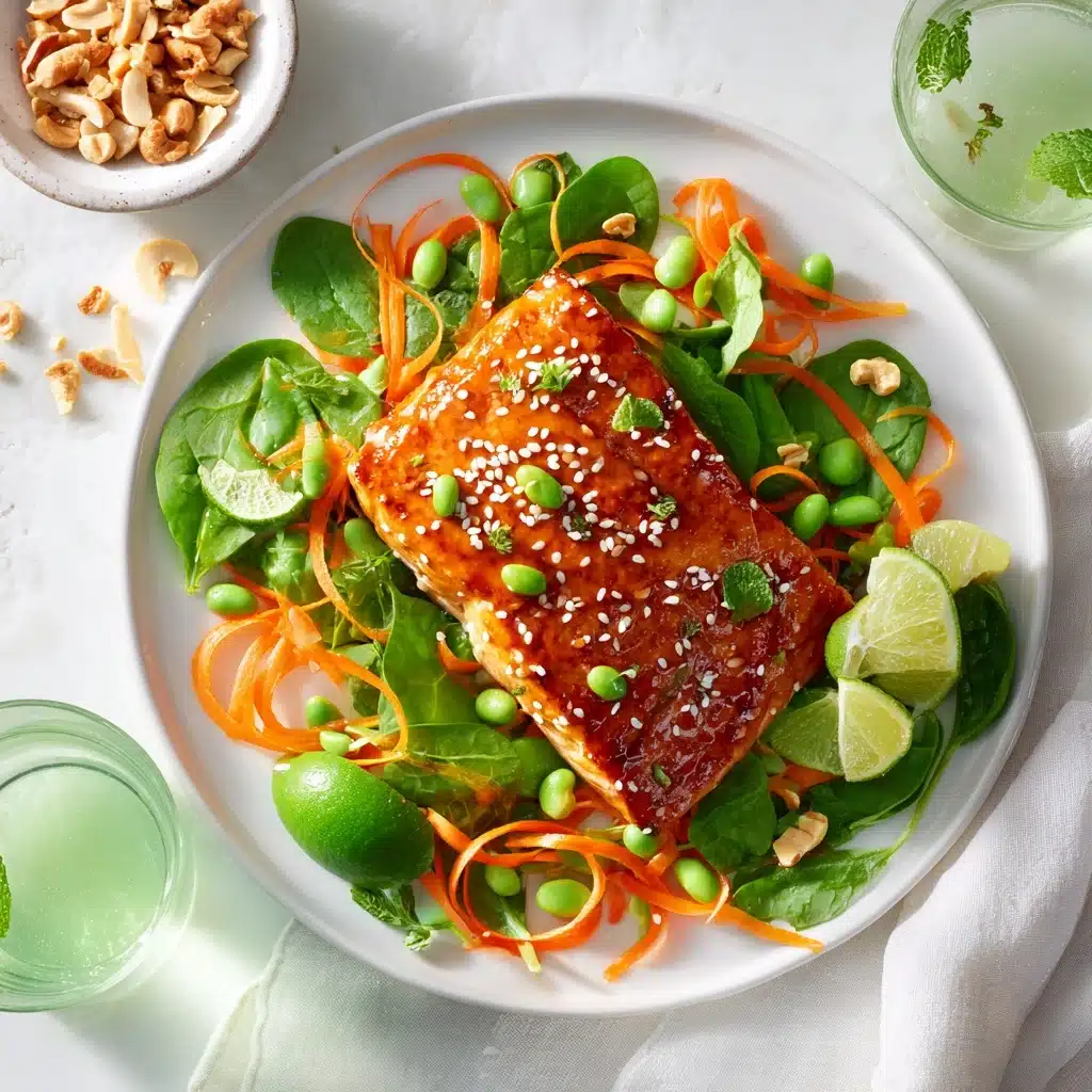 Simple Hoisin Glazed Salmon Recipe - Recipe Image