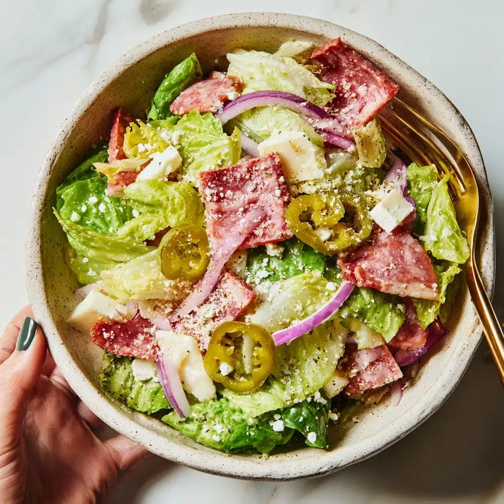 Big Yummy Italian Salad Recipe
