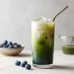Blueberry Matcha Latte Recipe