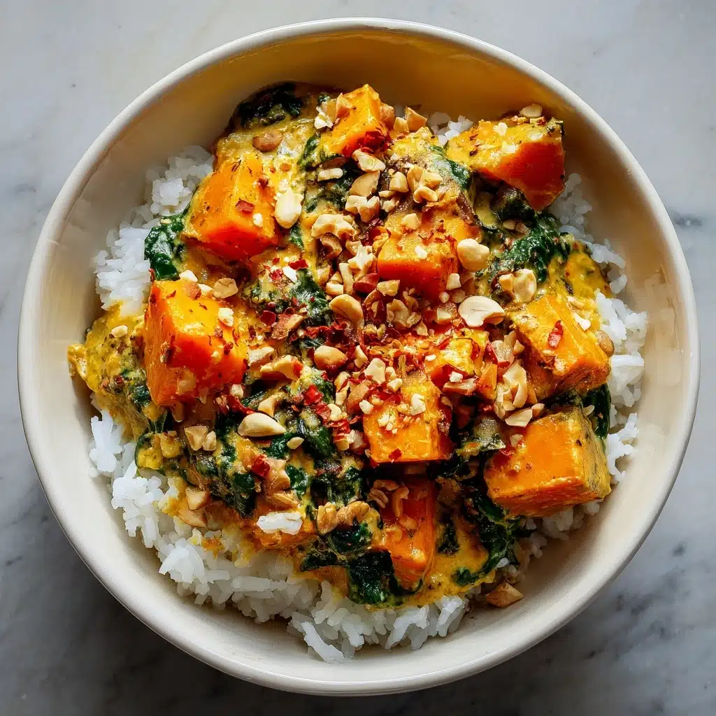 Creamy Thai Sweet Potato Curry Recipe - Recipe Image
