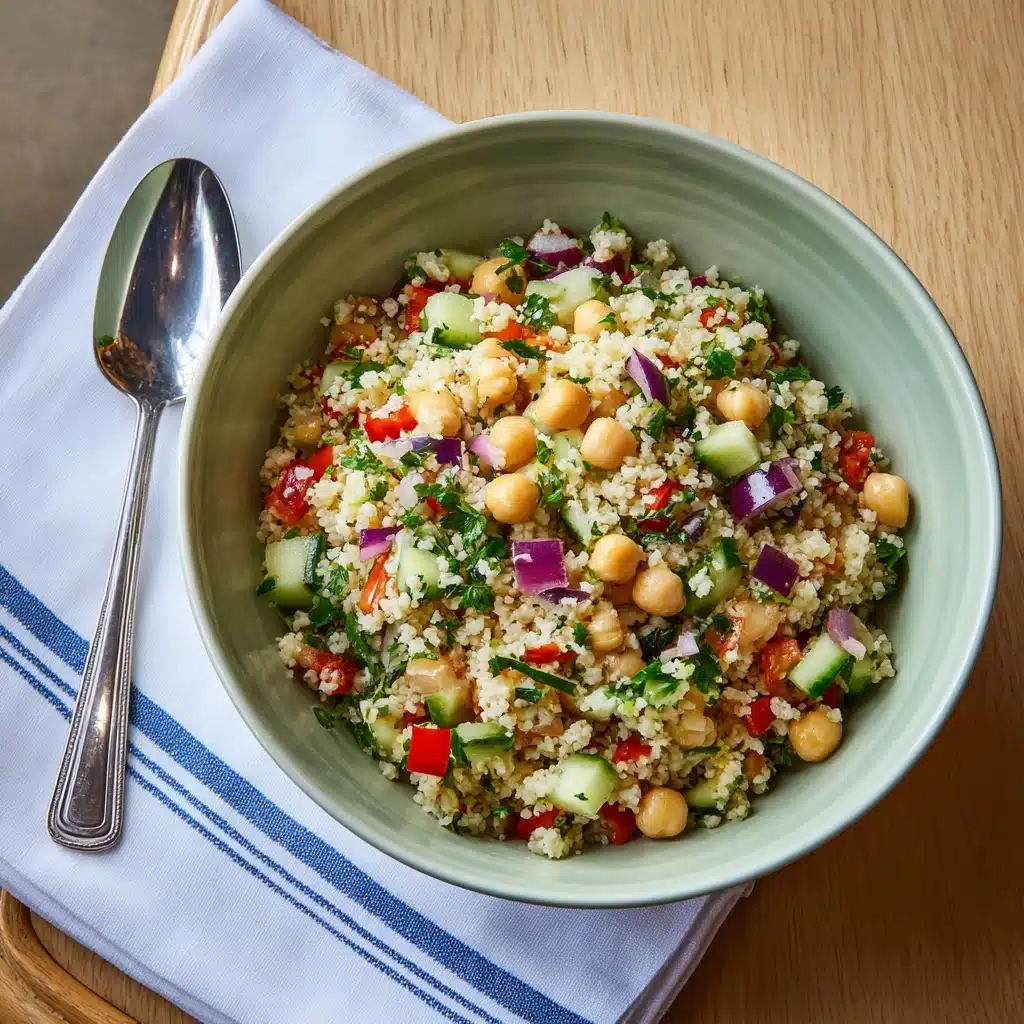 Mediterranean Bulgur Salad Recipe