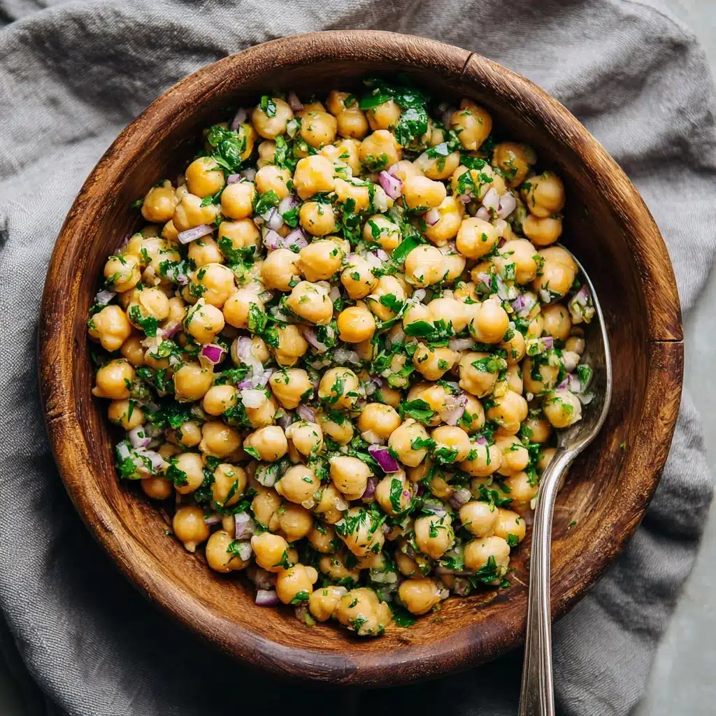 Mediterranean Chickpea Salad Recipe