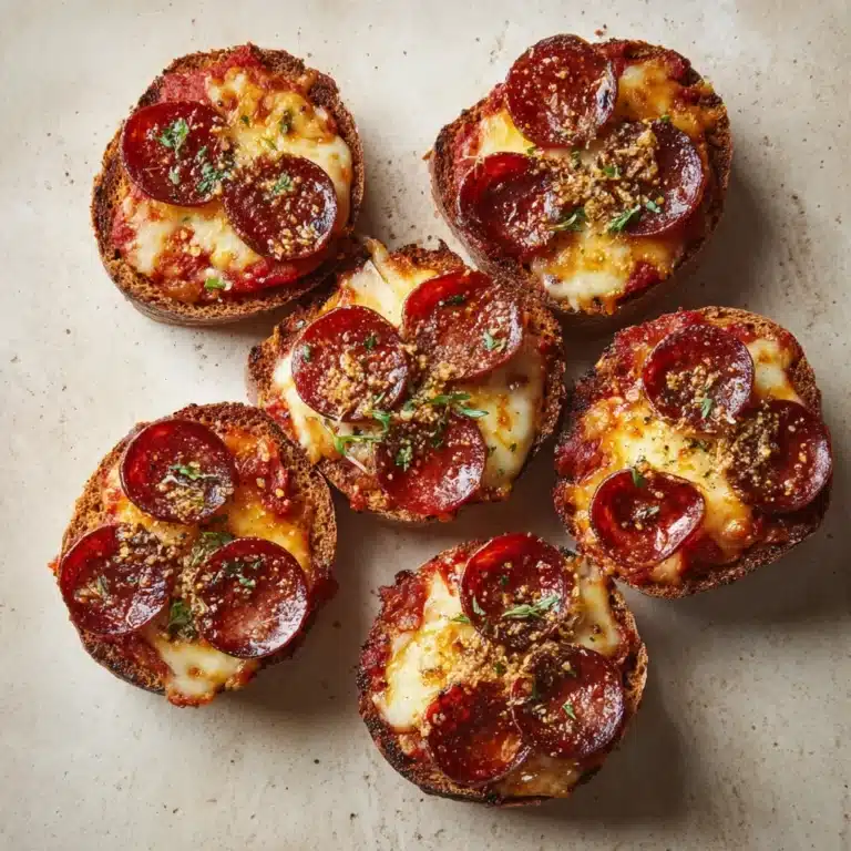 English Muffin Pizzas Recipe