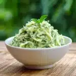Creamed Zucchini with Garlic & Basil Recipe