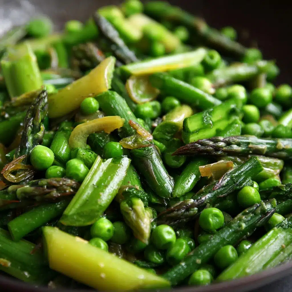 Sautéed Asparagus and Peas Recipe