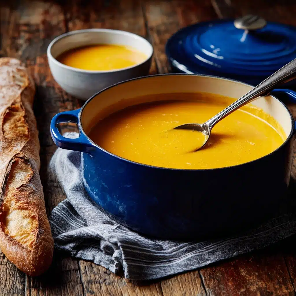 Butternut Squash and Sweet Potato Soup Recipe - Recipe Image