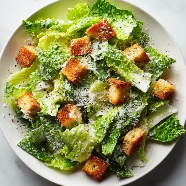 Homemade Caesar Salad Dressing Recipe