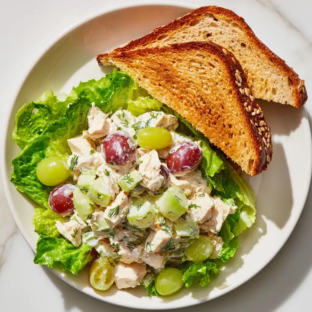 Chicken Salad with Grapes and Almonds Recipe - Recipe Image