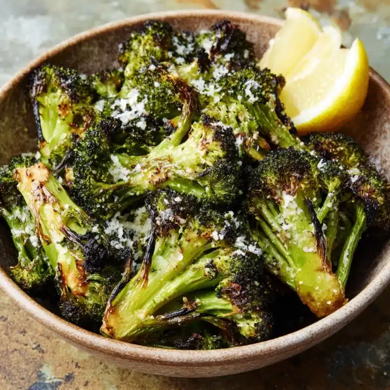 Garlicky Roasted Broccoli Recipe