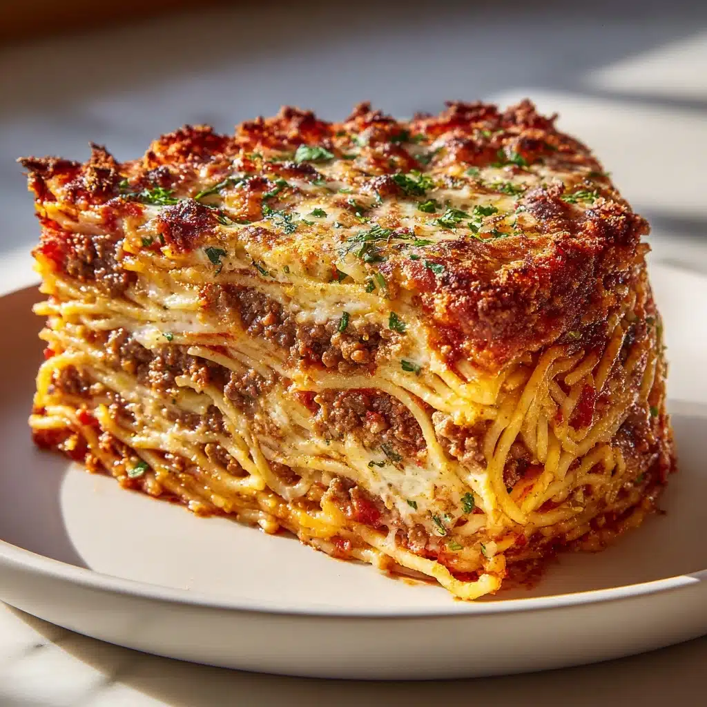 Spaghetti Pie Recipe