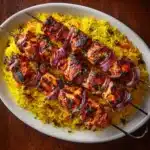 Middle Eastern-Style Grilled Chicken Kabobs Recipe