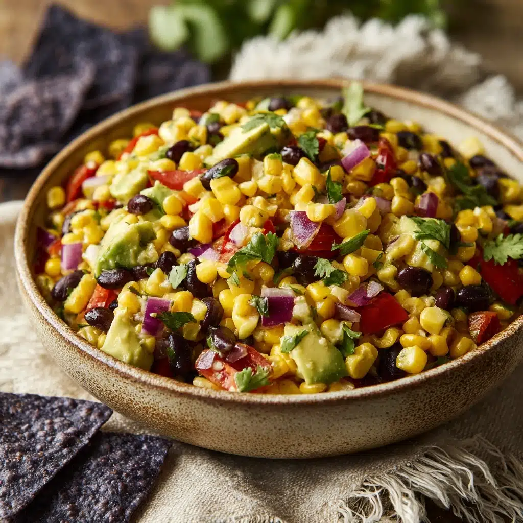 Black Bean and Corn Salad with Chipotle-Honey Vinaigrette Recipe