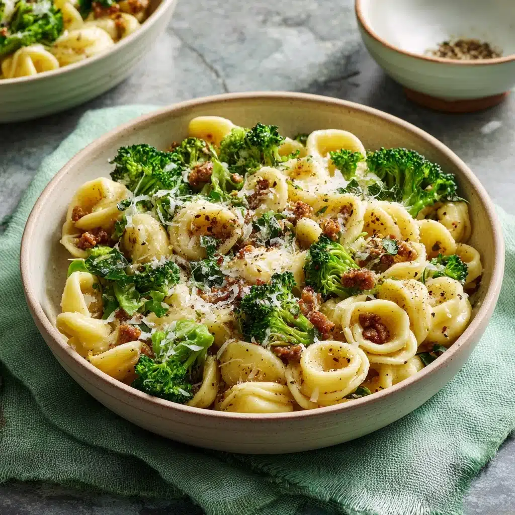 Orecchiette with Sausage and Broccoli Recipe - Recipe Image