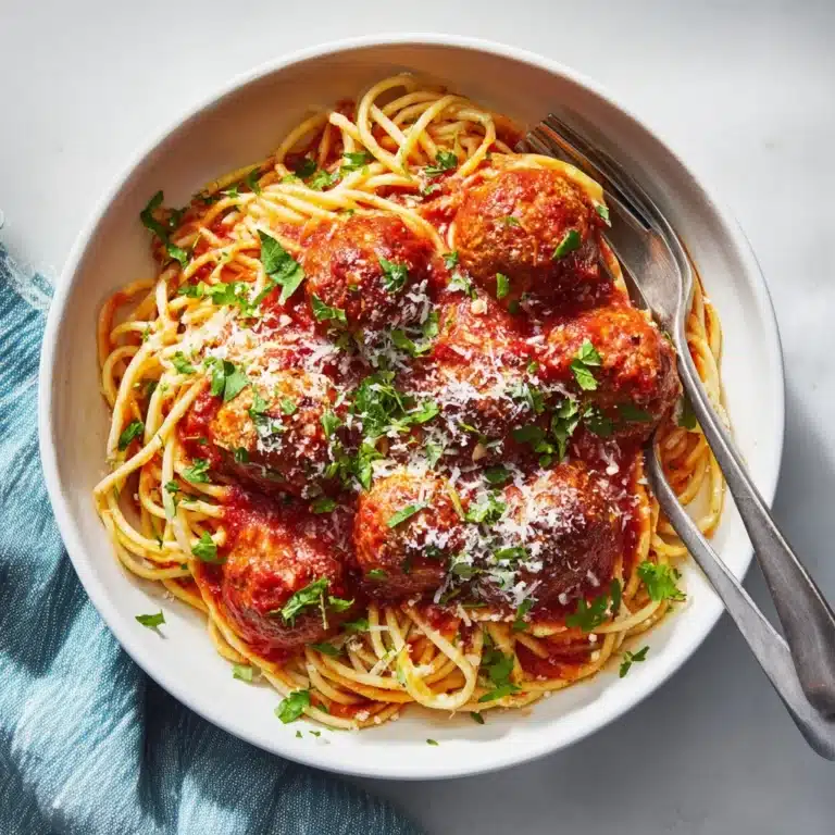 Spaghetti and Meatballs Recipe