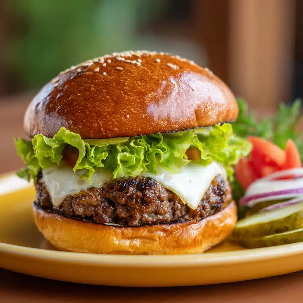 Steakhouse Burgers Recipe