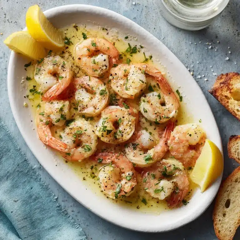 Sheet Pan Garlic Butter Shrimp Recipe