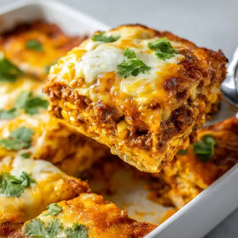 Stacked Enchiladas (Mexican Lasagna) Recipe