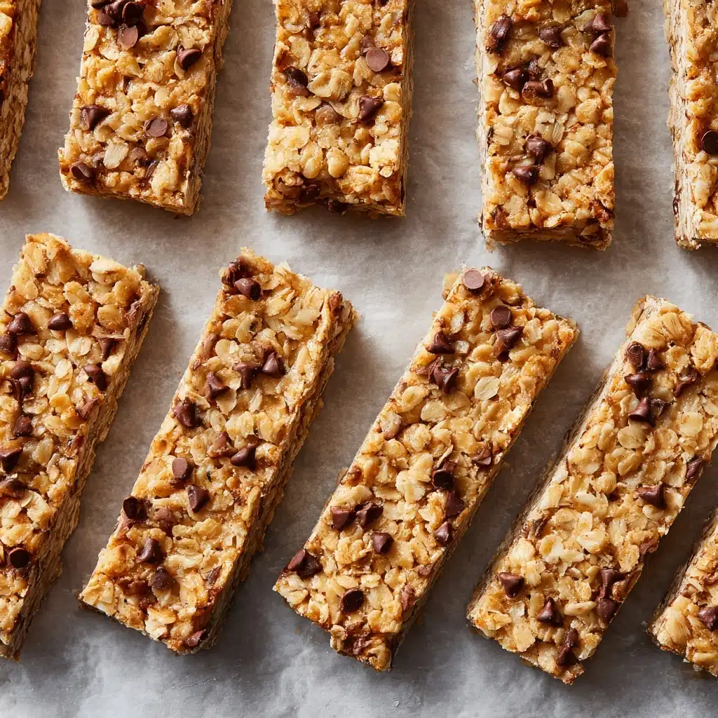 Chewy Chocolate Chip Granola Bars Recipe