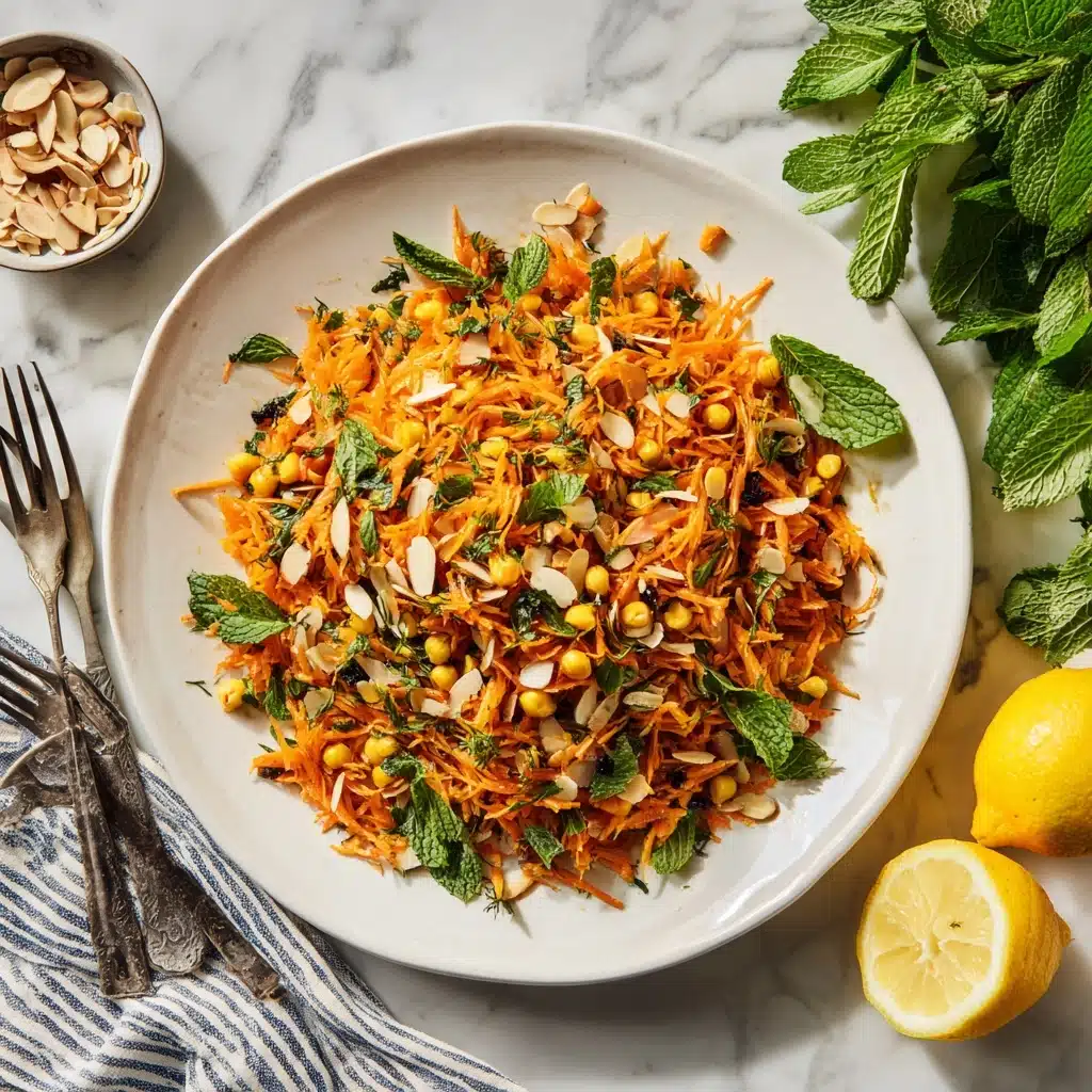 Moroccan-Spiced Carrot & Chickpea Salad Recipe