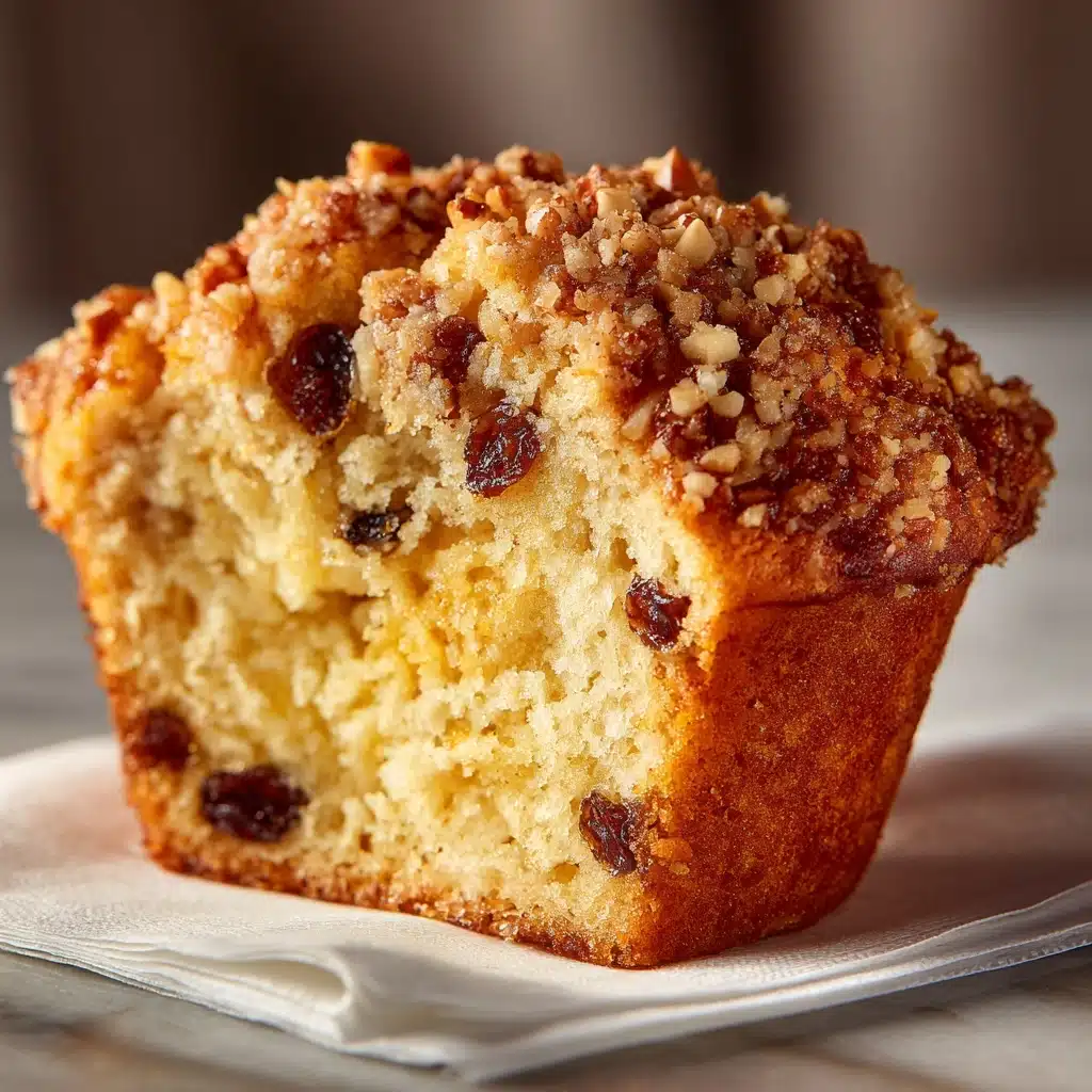Dried Cherry Buttermilk Muffins with Almond Streusel Recipe
