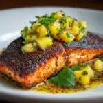 Maple Glazed Salmon with Pineapple Salsa Recipe