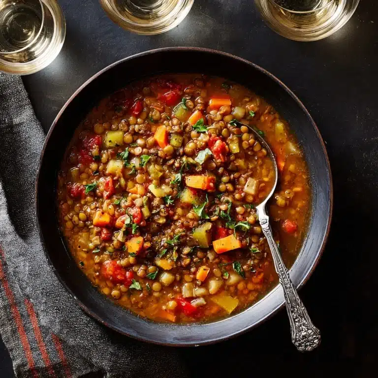 Hearty Lentil Soup Recipe
