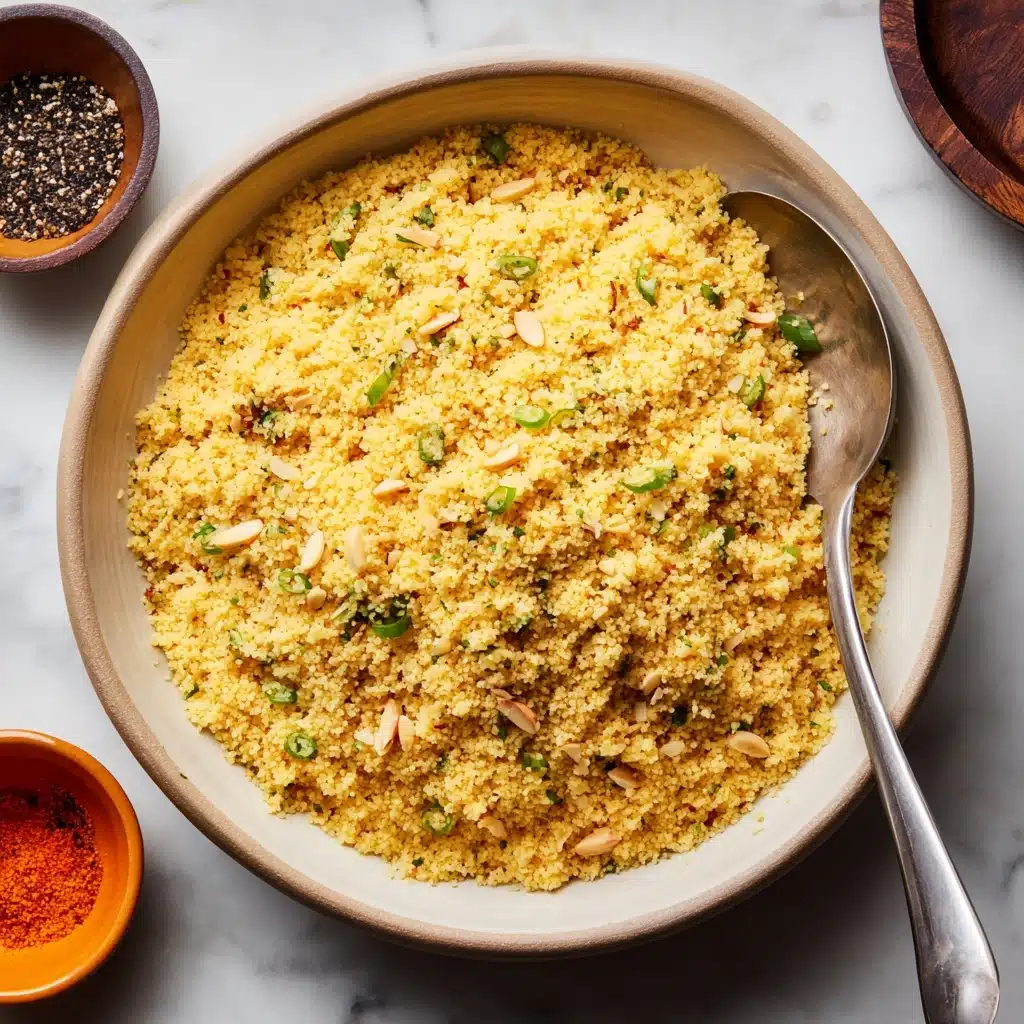 Warm Couscous Salad with Apricot Vinaigrette Recipe - Recipe Image